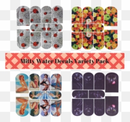 Nail Stickers U0026 Nail Water Decals U2013 Mitty Melbourne Australia - Skateboard Deck Emoji,Mitty Emoticon