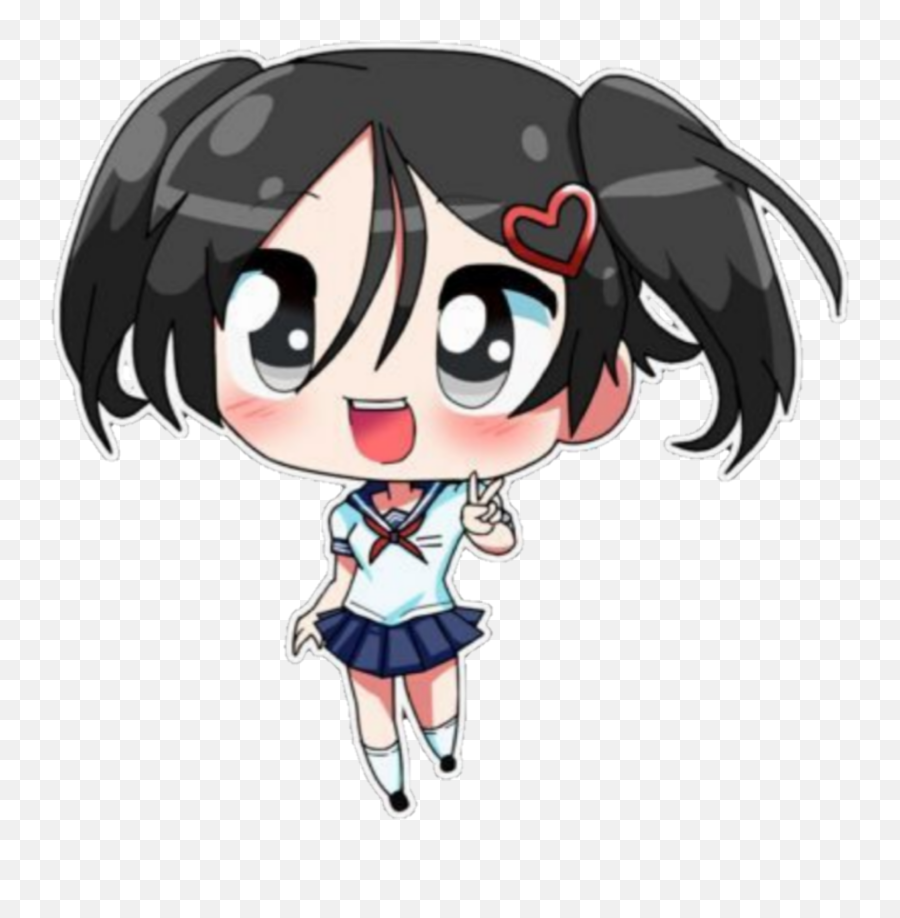 Yandere Simulator Sticker By Paletitamulticolor - Male Hanako Yamada Yandere Simulator Emoji,Yandere Emoji