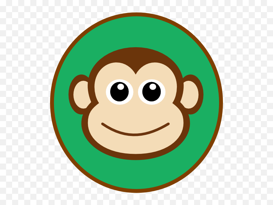Free Monkey Face Clipart Download Free - Cartoon Monkey Face Clipart Emoji,Monkey Emoji Meme
