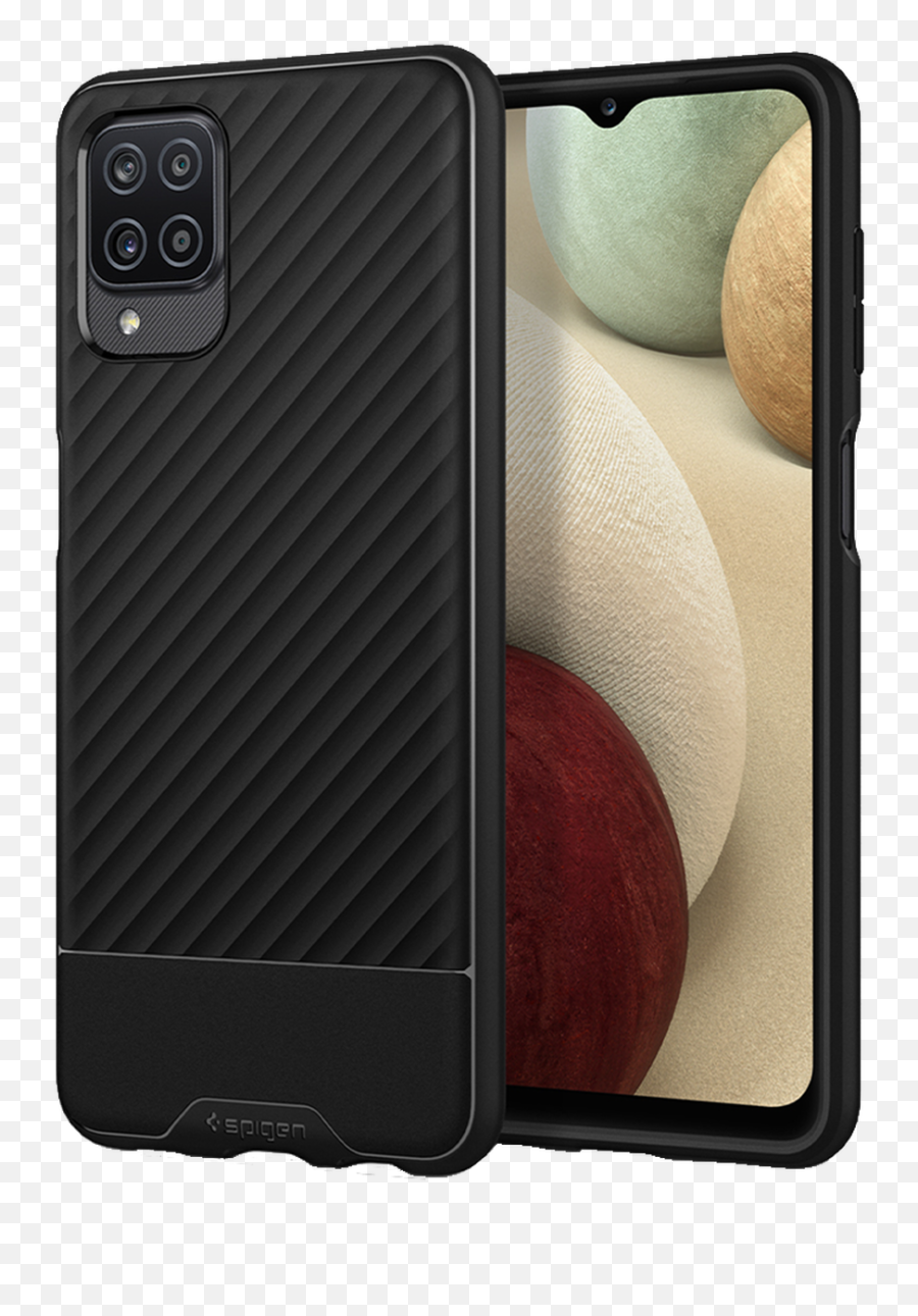 Spigen - Core Armor Case For Samsung Galaxy A12 Matte Black Emoji,Safe Emojis For Samsung Galaxy S4