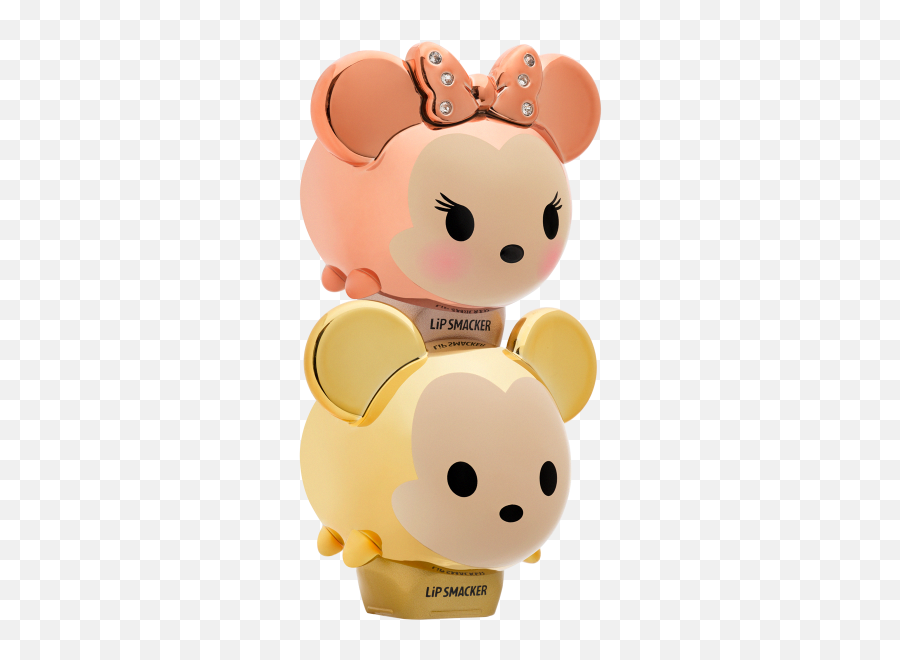 Shine Bright With The New Lip Smacker Golden Tsum Tsum Duo - Minnie Imagenes De Tsum Tsum Para Fondo De Pantalla Emoji,Emoji Lip Gloss