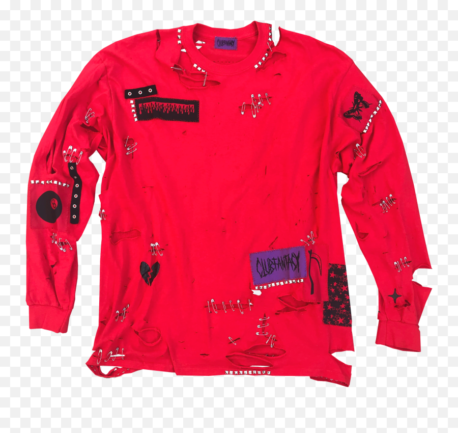 Club Fantasy Patches U0026 Clothing - Leanna Perry Long Sleeve Emoji,Sequin Emoji Shirt