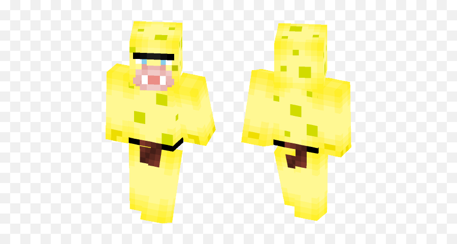 Download Spongegar - Prehistoric Spongebob Minecraft Skin Emoji,Downloadable Spongebob Emojis For Desktop