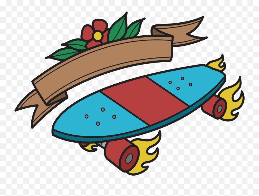 Skate Clipart Skateboard Wheel Skate Skateboard Wheel - Natural Foods Emoji,Skateboarding Emoji