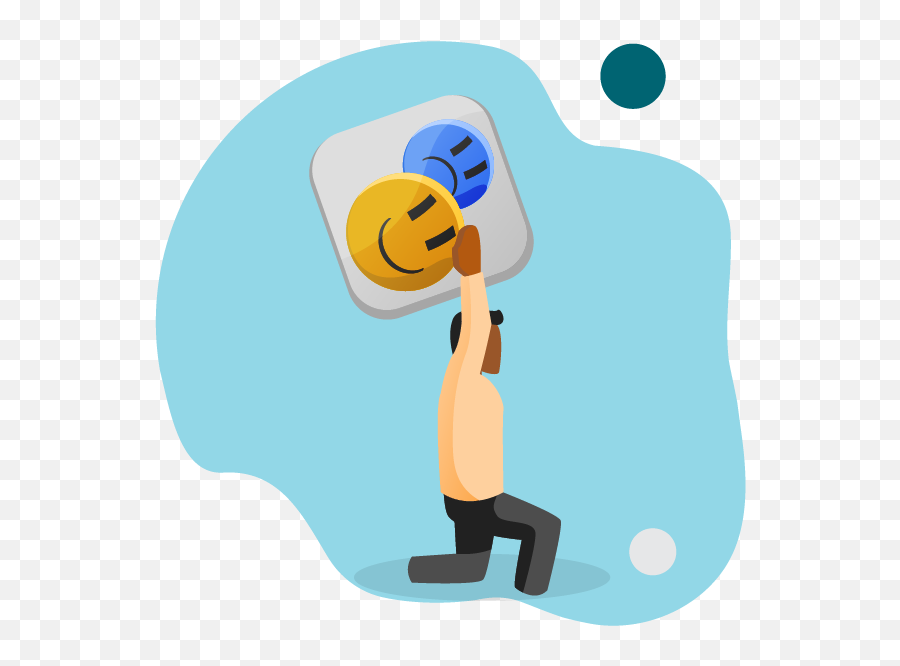 Act On Your Thoughts To Have A More Positive Life Emoji,Moving On Emoji