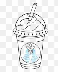 Easy Drawing Tutorial - Starbucks Drawing Emoji,Frappuccino Emoji