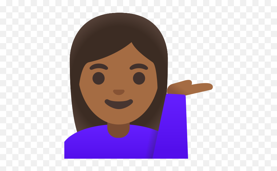 U200d Woman Tipping Hand Medium - Dark Skin Tone Emoji Happy,Change Emoji Skin Tone Android