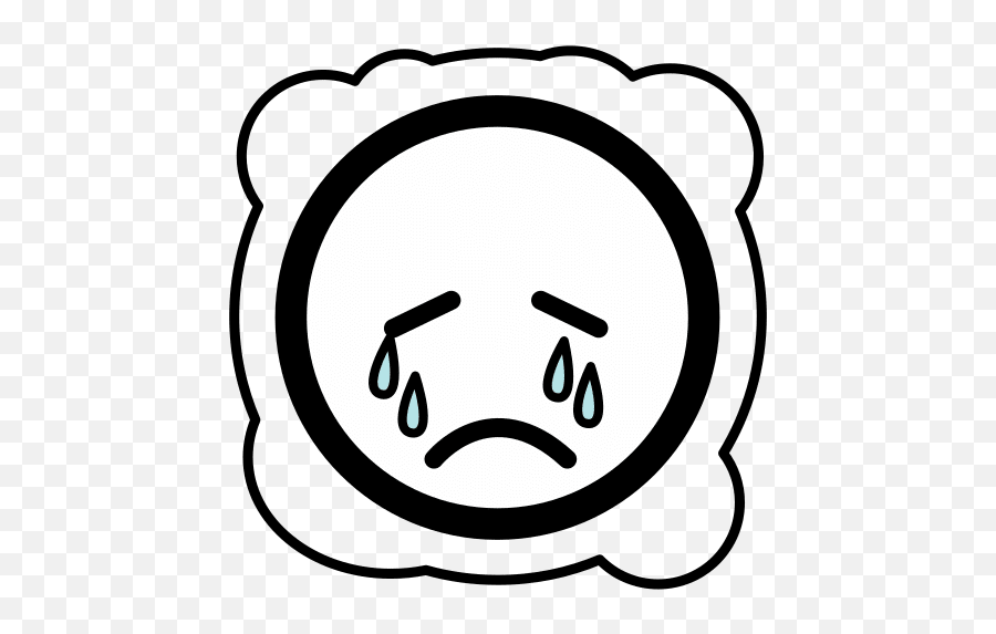 Crying In Arasaac Global Symbols Emoji,Crying Angry Emoji