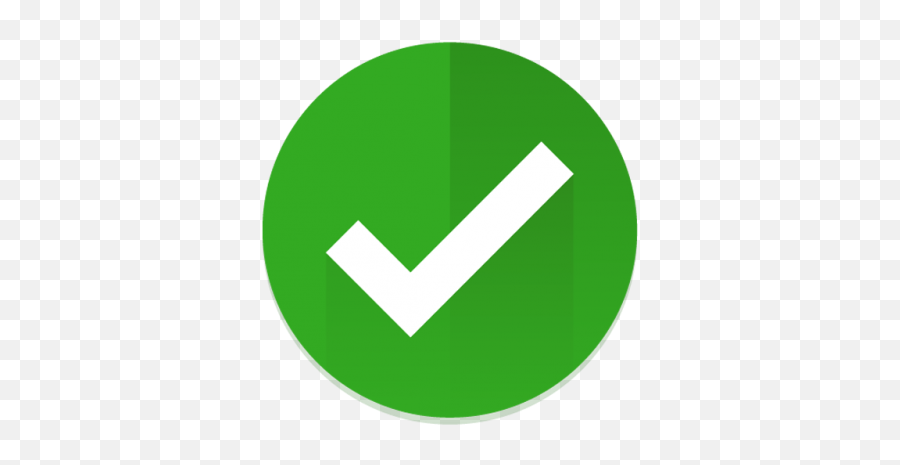 Green Check Mark Png File Cutout Png U0026 Clipart Images Citypng Emoji,Official Check Mark Emoji