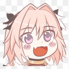 Custom Emoji List For - Astolfo Sticker,Thonk Emoji