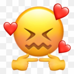 Shy Cute Sweet Shyemoji Emoji Sticker - Iphone Emoji Shy,Emoji Chan