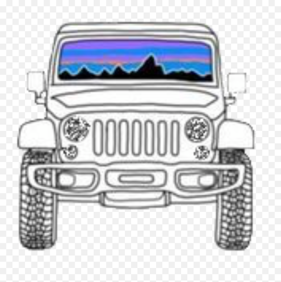 Jeep Sticker - Jeep Lover Stickers Emoji,Jeep Wrangler Emoji