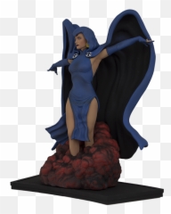 The New Teen Titans Raven Statue - Exclusive Supernatural Creature Emoji,Raven Teen Titans Emotions