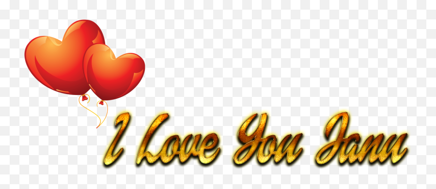I Love You Janu Name Wallpaper - Janu I Love Name Emoji,Emotions Wallpaper Download