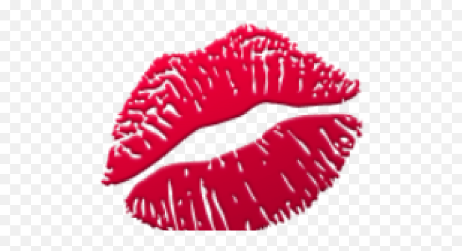 Download Hd Kiss Clipart Emoji - Lips Emoji Sticker Png Lip Mark Emoji Transparent,Emoji Sticker