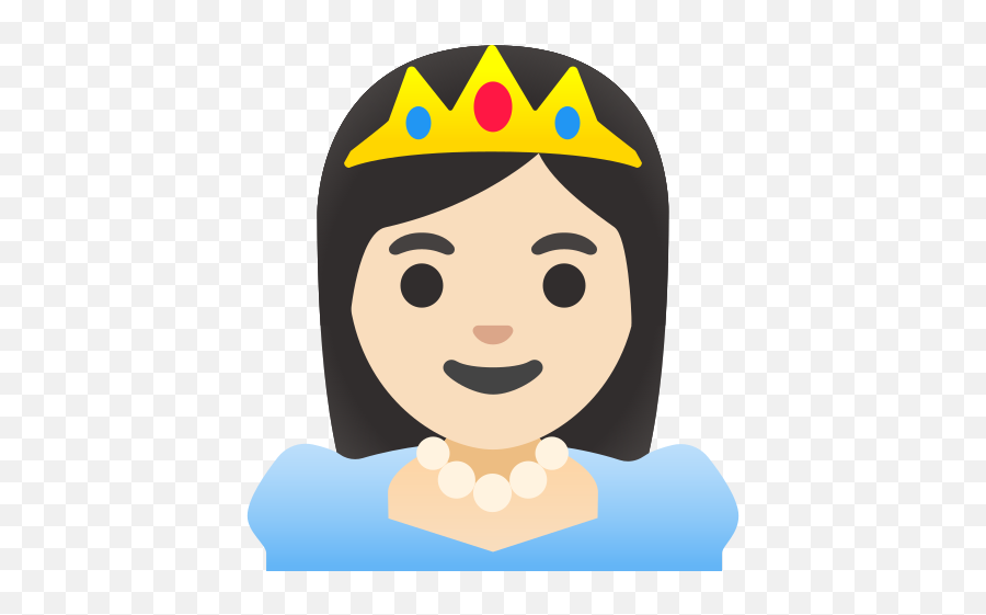 Princess Light Skin Tone Emoji - Princess Emoji Png,Skin Tone Emojis