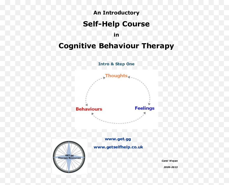 Self Help Course1 - Cognitive Behavioral Therapy Self Help Emoji,Emotion Regulation Worksheet Pdf