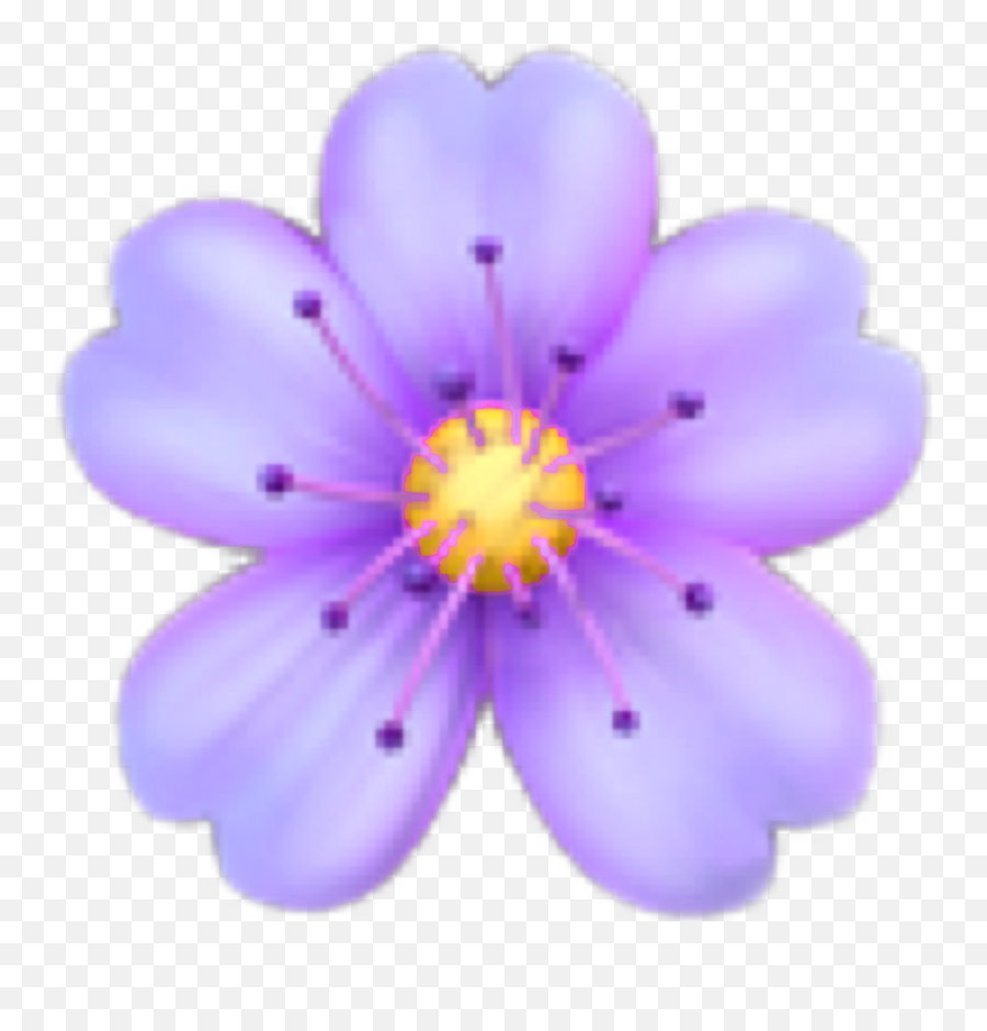 Flower Emoji Floweremoji Sticker By Lauren Amani - Flower Emoji Png,Flower Emoji Sticker