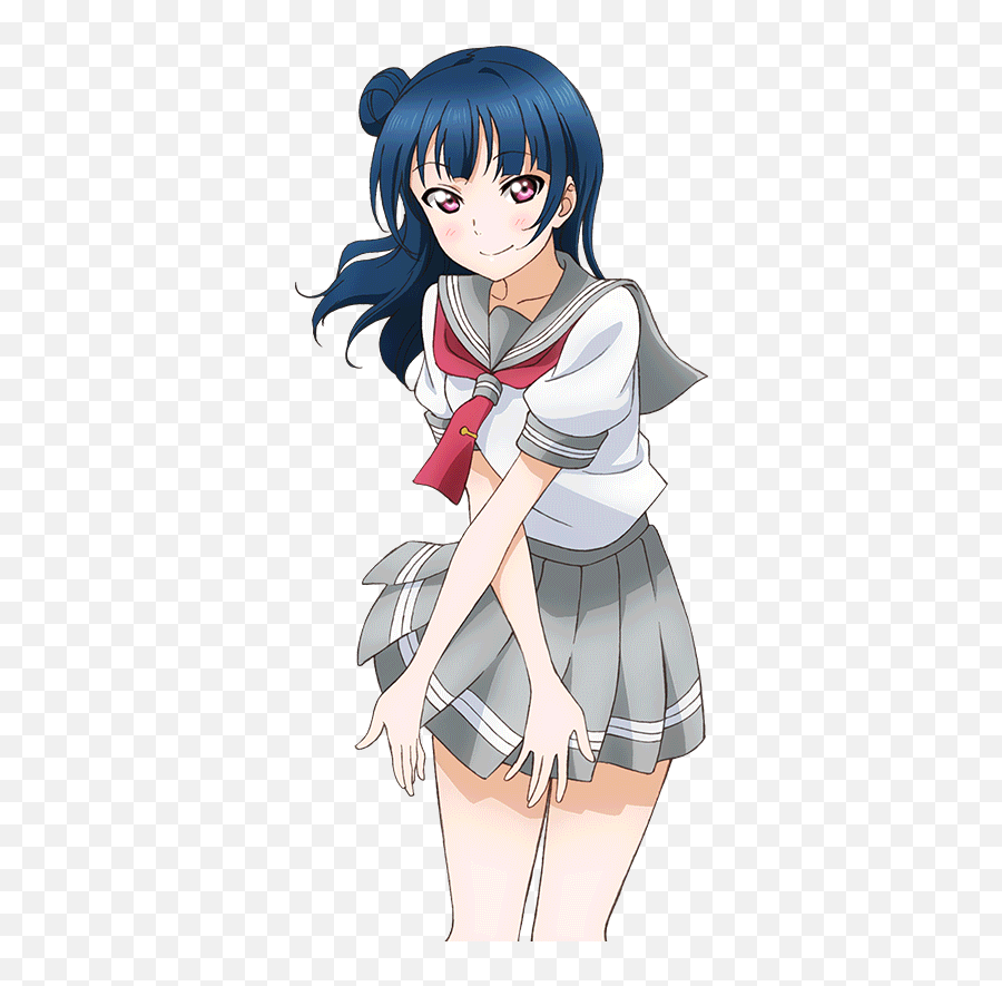 Pin Di Yoshiko Tsushima Render - Tsushima Yoshiko Emoji,Mari Ohara Emoji