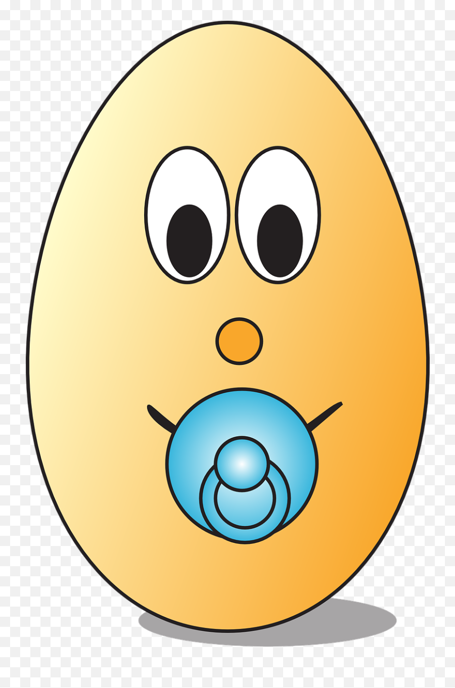 Egg Baby Graphics Illustration Food - Happy Emoji,Free Easter Emoticons For Cell Phone