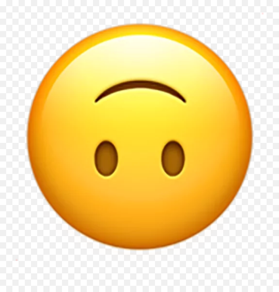 Emoji Emojiiphone Sticker - Raised Eyebrow Emoji,Where Are Emoticons And Emojis In Gmail