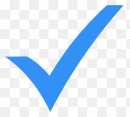 Blue Check Mark Icon Png And Svg Vector - Blue Check Mark Icon Emoji,Blue Check Mark Emoji