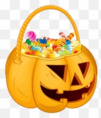 Trick Or Treat Candy - Trick Or Treat Bag Clipart Emoji,Emoji Trunk Or Treat