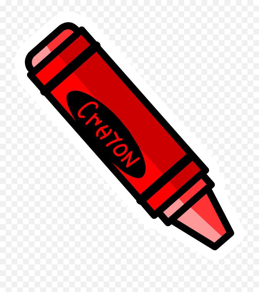 Crayon Crayons Crayola Crayolas Red - Red Crayon Clipart Emoji,Crayon Emoji