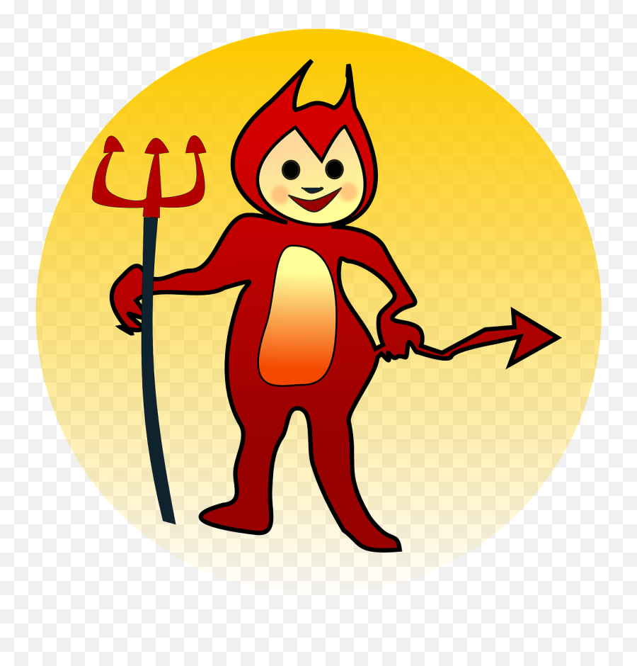 Devil Naughty Demon Trident Png Picpng - Demon Image For Kids Emoji,Windows Messenger Emoticons Devil