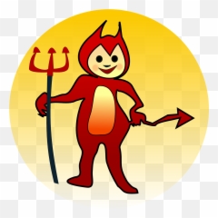 Devil Naughty Demon Trident Png Picpng - Demon Image For Kids Emoji,Windows Messenger Emoticons Devil