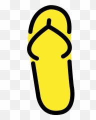 Thong Sandal Emoji Clipart - Language,Thong Emoji