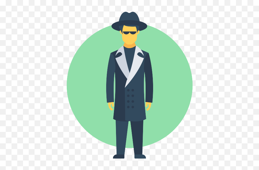 Detective Vector Svg Icon 19 - Png Repo Free Png Icons Gentleman Emoji,Police Detective Emoji