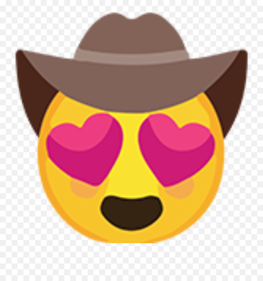 Heart Cowboy Emoji - Costume Hat,Sad Coyboy Emoji