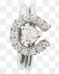 Two Become One Horseshoes And Hearts Equestrian Wedding Set - Horseshoe Wedding Rings Emoji,Heart Emoticon Ring Silver