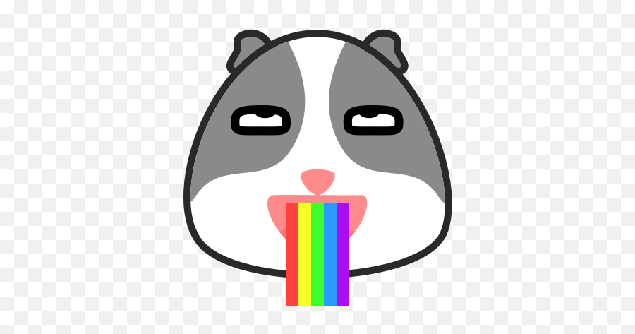 Guinea Pig Emoji By Yi Han - Guinea Pig Emoji Png,Skunk Emoji