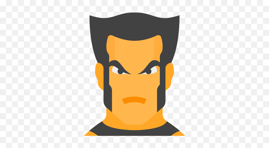 Logan X Men Icon - Fictional Character Emoji,X Men Emoji