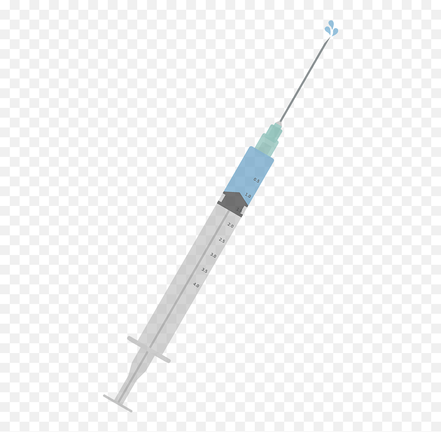 Syringe And Needle Clipart - Hypodermic Needle Emoji,Phone Needle Emoji
