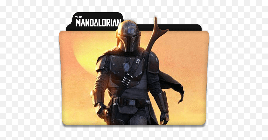 The Mandalorian Folder Icon - Mandalorian Season 1 Folder Icon Emoji,Mandalorian Emoji