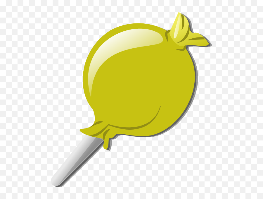 Lollipop Clipart Yellow Lollipop Yellow Transparent Free - Lolipop Emoji,Sucker Emoji