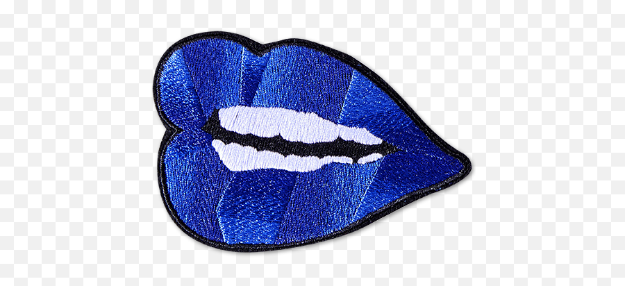 Blue Lips Emoji,Lips Different Emotions
