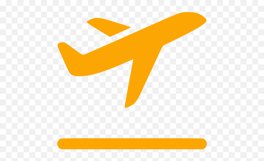 Orange Airplane Takeoff Icon - Pink Airplane Icon Transparent Emoji,Plane Emoticon