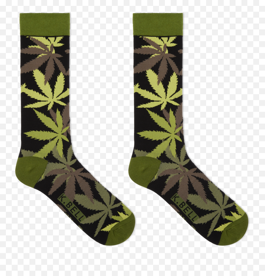 K Bell Menu0027s Pot Luck Green Crew Socks U2013 Loops U0026 Wales Emoji,Emoji Pots