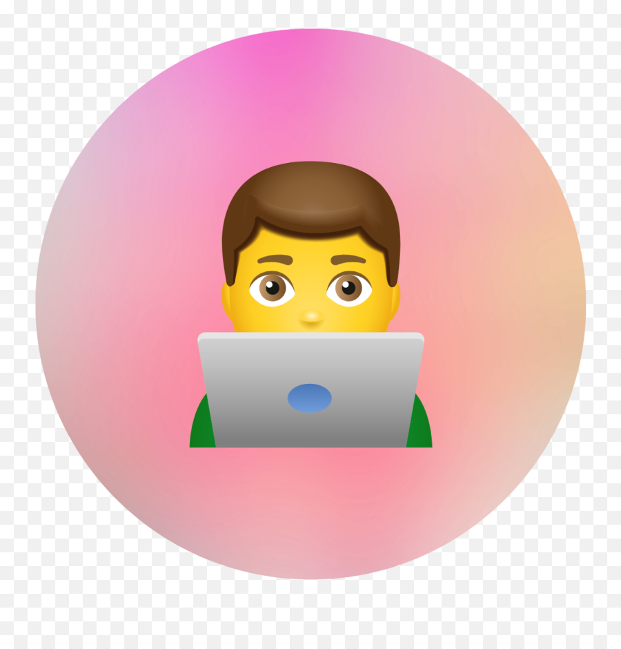 Help Emoji,Pink Circle Emoji