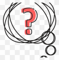 Thought Bubble With Red Question Mark - Definition Emoji,Thoguht Bubble Emoji