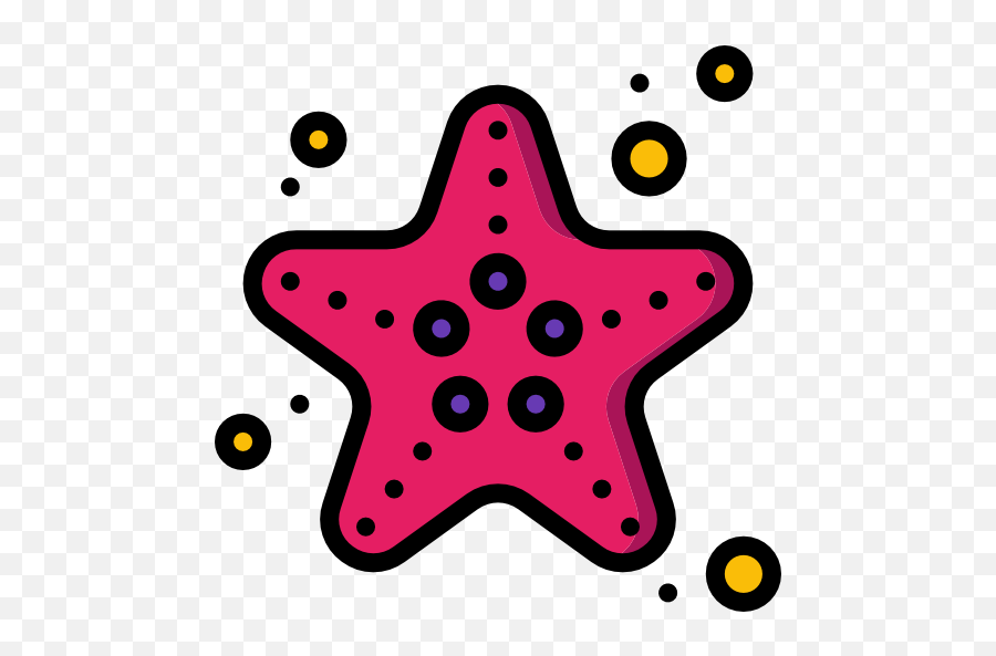 Starfish - Free Animals Icons Emoji,Purple Star Emoji