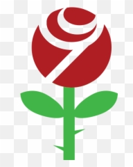 Rose - Windows Rose Emoji,Rose Emoticon Text