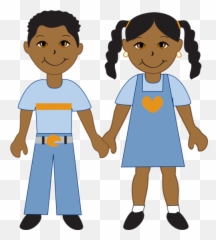 Short Clipart Boy Shorts Short Boy Shorts Transparent Free - Clip Art African American Boy And Girl Emoji,Emoji Shorts For Girls
