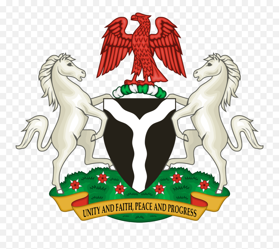 Nigeria National Symbols National Animal National Flower - Transparent Nigeria Coat Of Arm Png Emoji,Albanian Eagle Emoji