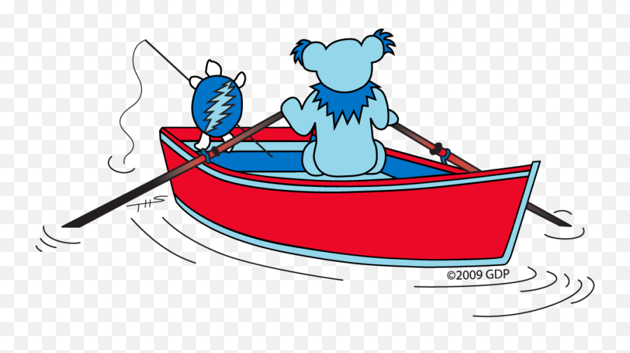 Grateful Dead Bears Boat Emoji,Grateful Dead Bear Emoji