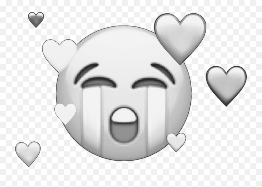 Tumblr Sad Cry Love Heart Sticker - Happy Emoji,Lonely Emotion